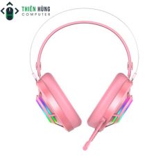 Tai nghe DAREU EH469 QUEEN RGB (Kèm CAT EARS) – Màu hồng